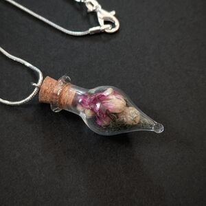 Self Confidence Spell Jar Pendant Necklace